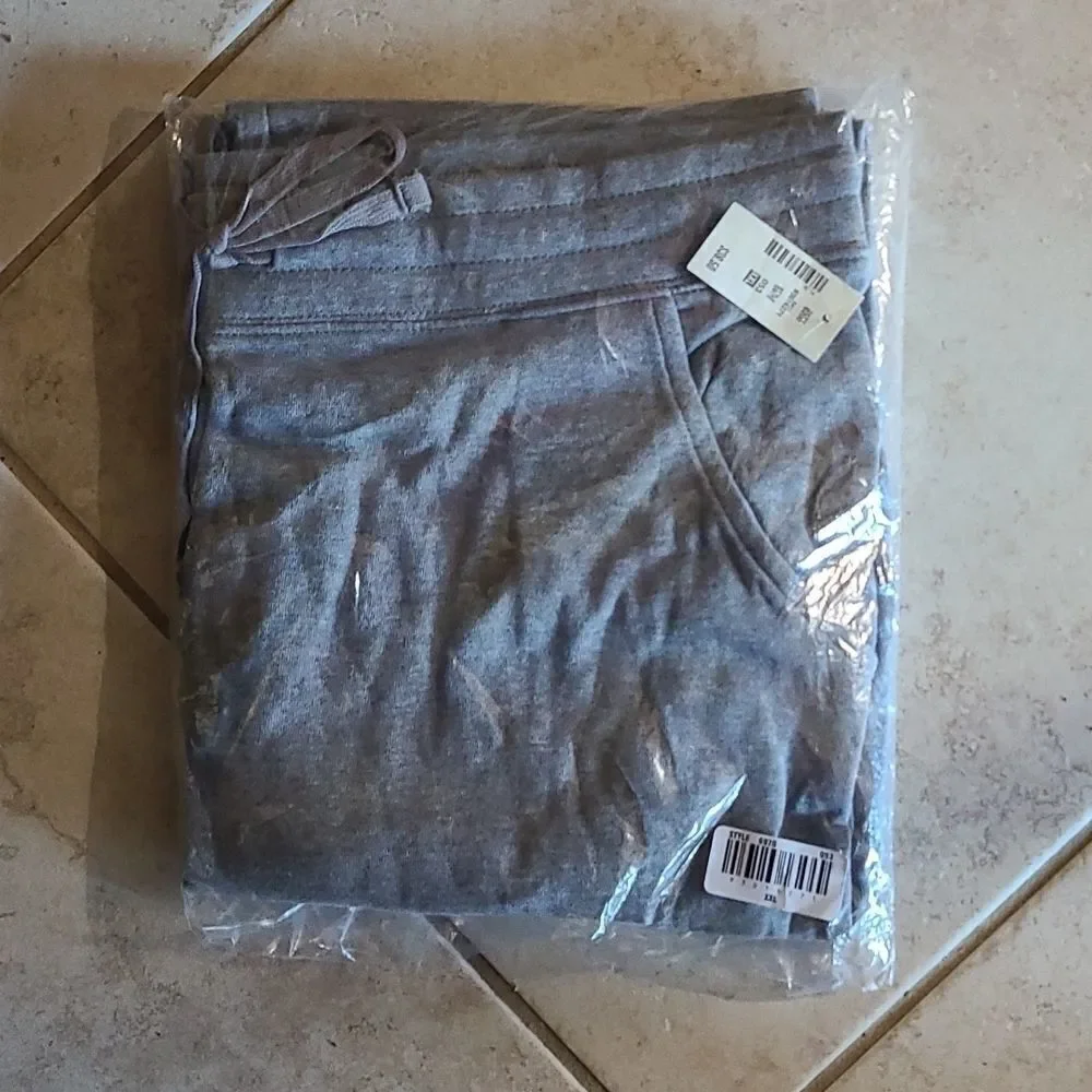 Aeropostale NWT Classic Jogger Fleece Sweat pants Heathered Gray Juniors XXL/17